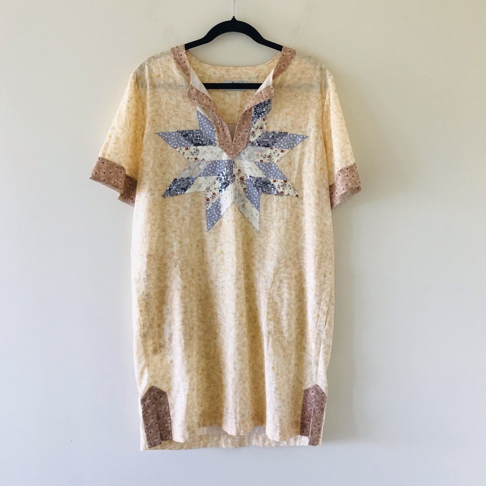 Coach X Keith Haring Sequin Patchwork Floral Sund… - image 2